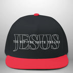 JESUS-The Way, The Truth, The Life | Flat Bill Cap | Five-Panel Snapback | Structured Embroidered Hat Goshen & Selah Co