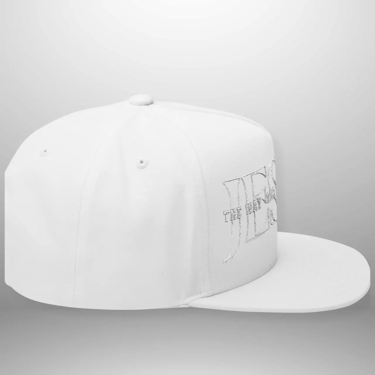 JESUS-The Way, The Truth, The Life | Flat Bill Cap | Five-Panel Snapback | Structured Embroidered Hat Goshen & Selah Co