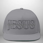 JESUS-The Way The Truth The Life | Flat Bill Cap | Five-Panel Snapback | Structured Embroidered Hat Goshen & Selah Co