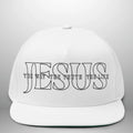 JESUS-The Way The Truth The Life | Flat Bill Cap | Five-Panel Snapback | Structured Embroidered Hat Goshen & Selah Co
