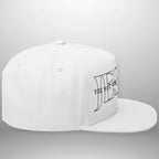 JESUS-The Way The Truth The Life | Flat Bill Cap | Five-Panel Snapback | Structured Embroidered Hat Goshen & Selah Co