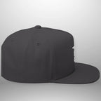 Romans 6:4 Flat Bill Cap | Embroidered Cross Snapback | Structured Five-Panel Hat Goshen & Selah Co