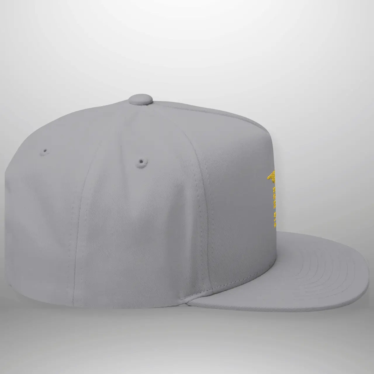 Romans 6:4 Flat Bill Cap | Embroidered Cross Snapback | Structured Five-Panel Hat Goshen & Selah Co