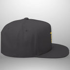 Romans 6:4 Flat Bill Cap | Embroidered Cross Snapback | Structured Five-Panel Hat Goshen & Selah Co