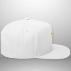 Romans 6:4 Flat Bill Cap | Embroidered Cross Snapback | Structured Five-Panel Hat Goshen & Selah Co