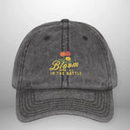 Bloom in the Battle Vintage Cap | Washed Cotton Adjustable Hat Goshen & Selah Co