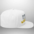 JOHN 3:16 JESUS SAVES Flat Bill Cap | Structured Five-Panel Snapback Hat Goshen & Selah Co