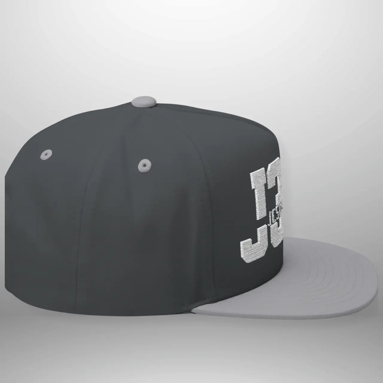 JOHN 3:16 JESUS SAVES Flat Bill Cap | Structured Five-Panel Snapback Hat Goshen & Selah Co