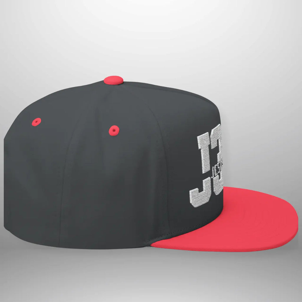 JOHN 3:16 JESUS SAVES Flat Bill Cap | Structured Five-Panel Snapback Hat Goshen & Selah Co