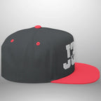 JOHN 3:16 JESUS SAVES Flat Bill Cap | Structured Five-Panel Snapback Hat Goshen & Selah Co