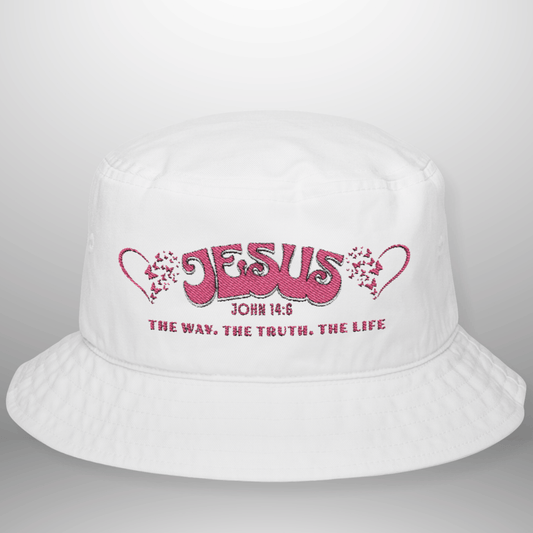 Jesus John 14:6 The Way The Truth The Life Bucket Hat