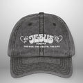 JOHN 14:6 “Jesus The Way The Truth The Life” Vintage Cap | Washed Cotton Adjustable Hat Goshen & Selah Co
