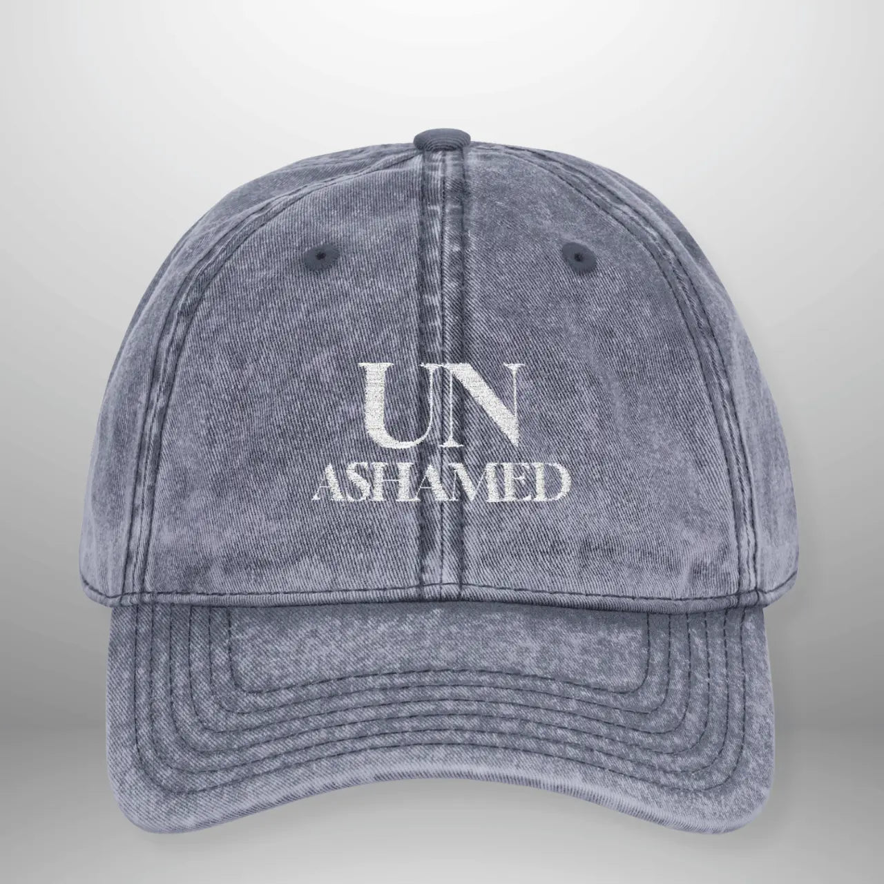UNASHAMED ROM 1:16 Vintage Cap | Washed Cotton Adjustable Hat Goshen & Selah Co
