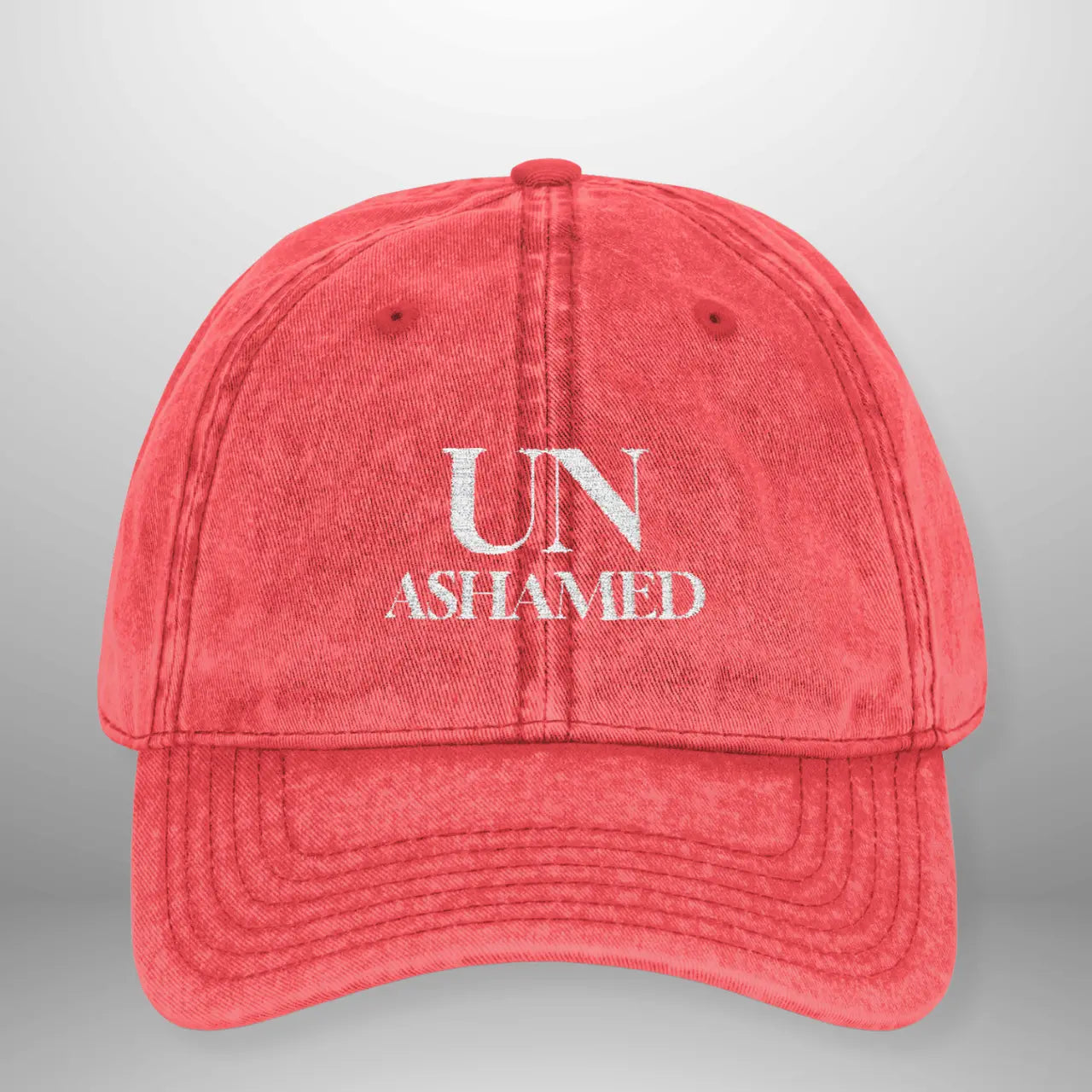 UNASHAMED ROM 1:16 Vintage Cap | Washed Cotton Adjustable Hat Goshen & Selah Co