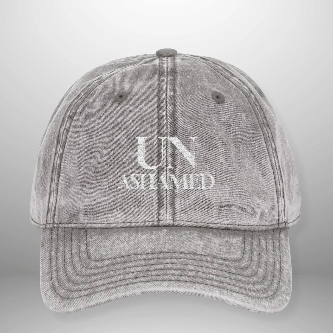UNASHAMED ROM 1:16 Vintage Cap | Washed Cotton Adjustable Hat Goshen & Selah Co
