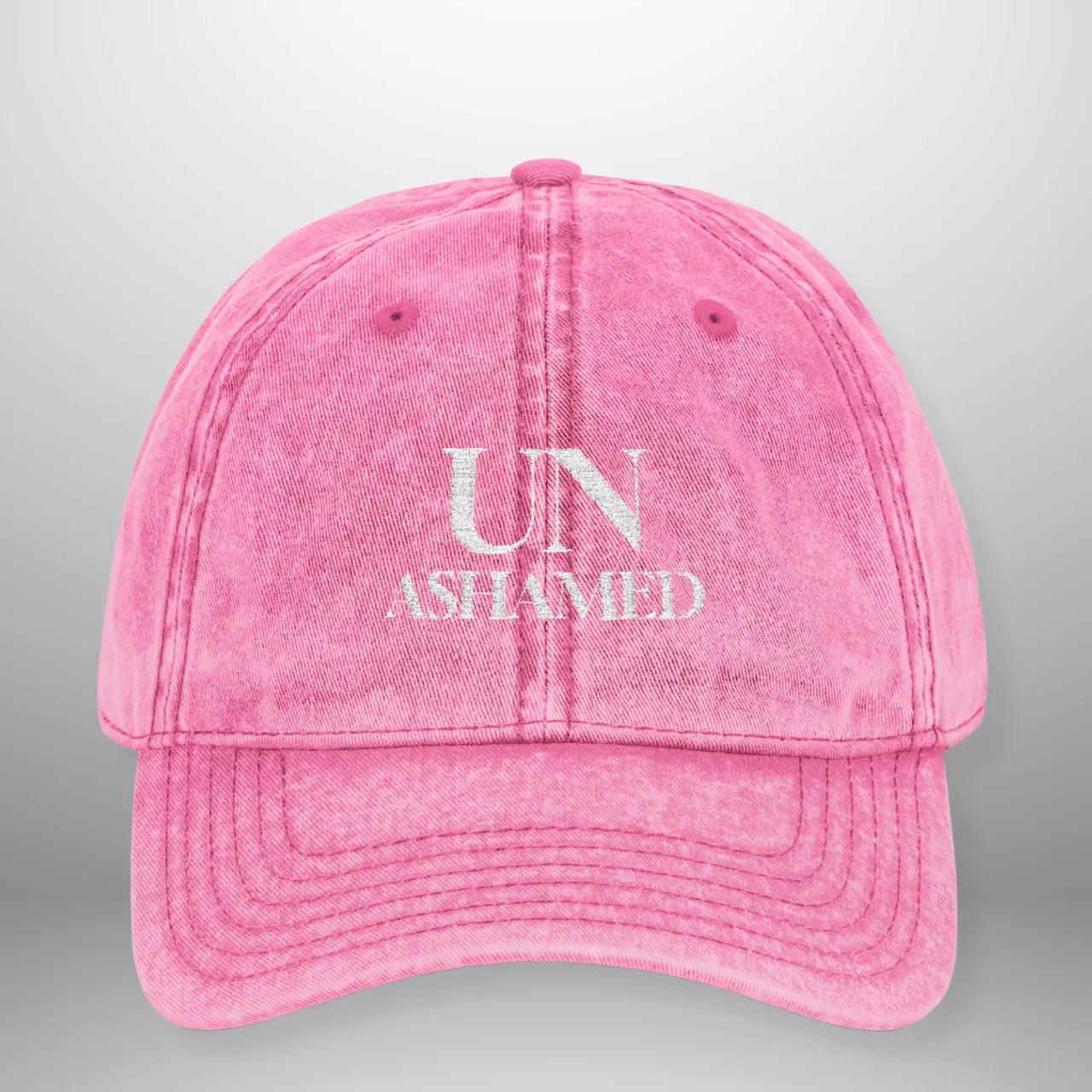UNASHAMED ROM 1:16 Vintage Cap | Washed Cotton Adjustable Hat Goshen & Selah Co