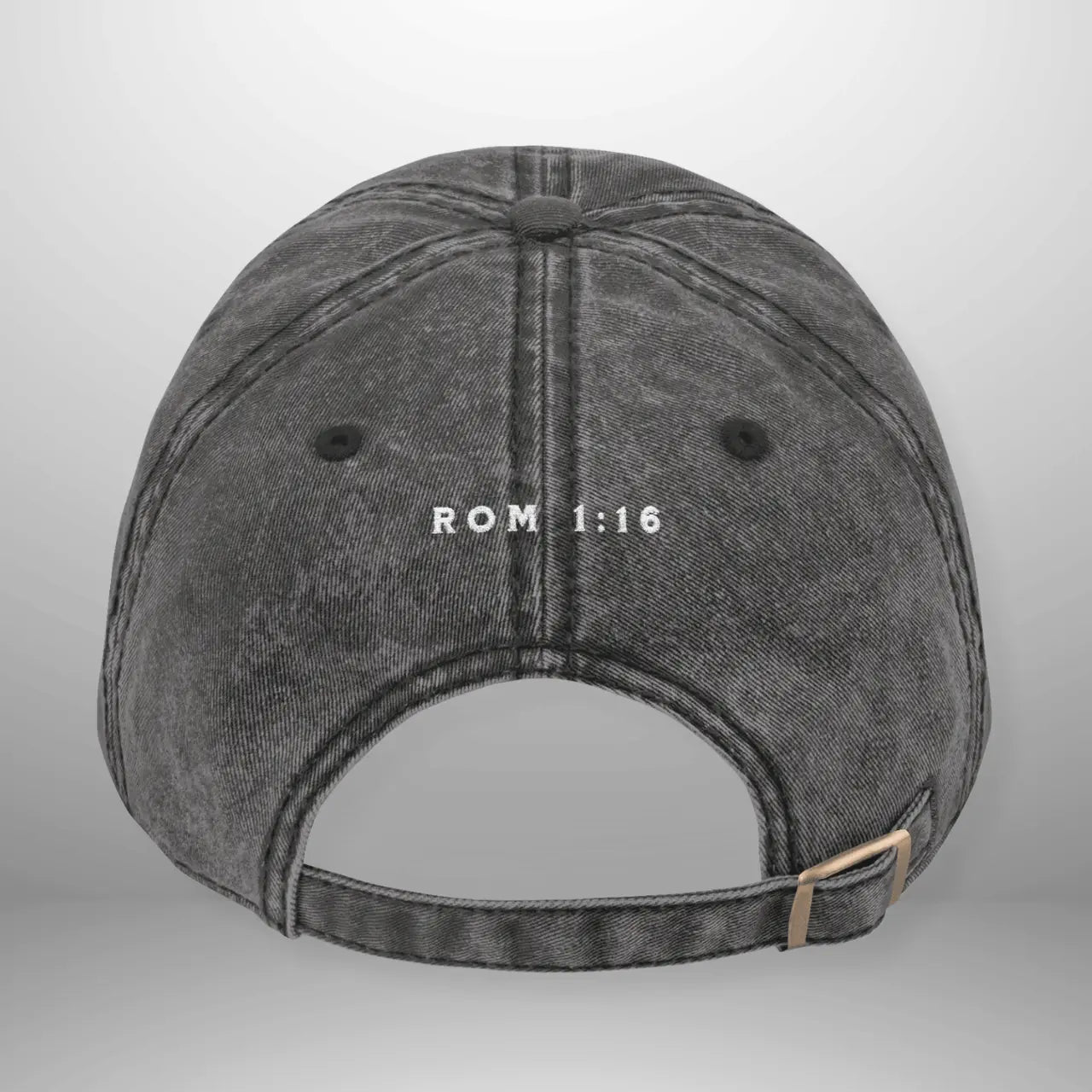 UNASHAMED ROM 1:16 Vintage Cap | Washed Cotton Adjustable Hat Goshen & Selah Co