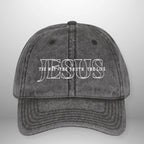 Jesus The Way The Truth The Life Vintage Cap | Washed Cotton Adjustable Hat Goshen & Selah Co