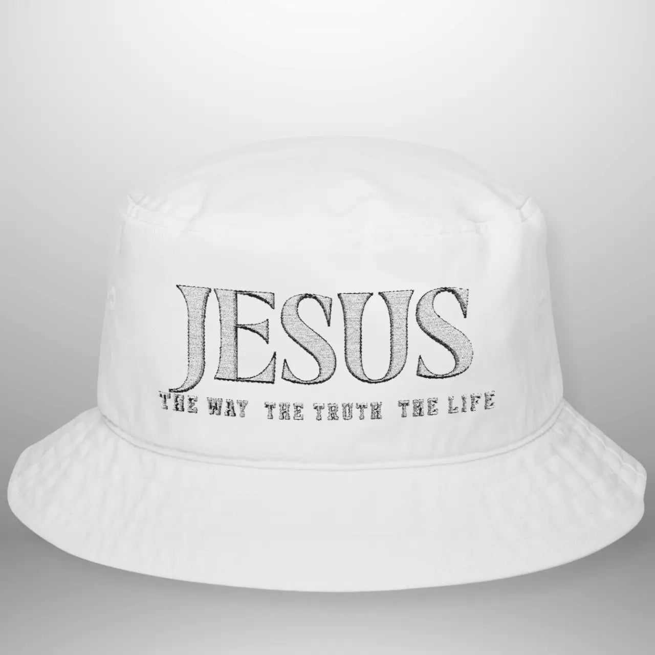 Jesus The Way The Truth The Life  Bucket Cap | Cotton Hat Goshen & Selah Co