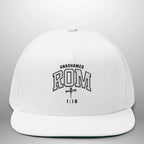 Unashamed Romans 1:16 Flat Bill Cap | Structured Snapback Hat Goshen & Selah Co
