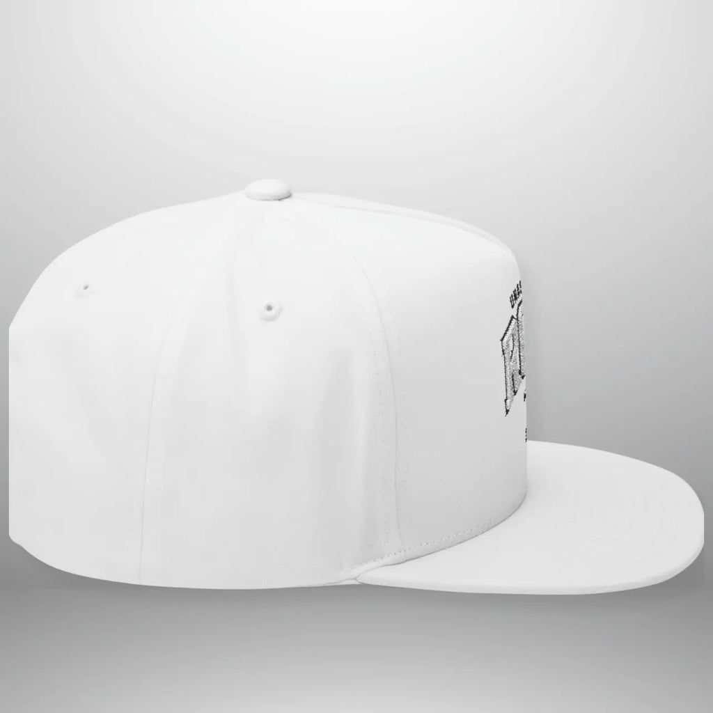 Unashamed Romans 1:16 Flat Bill Cap | Structured Snapback Hat Goshen & Selah Co