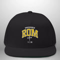 Unashamed Romans 1:16 Flat Bill Cap | Structured Snapback Hat Goshen & Selah Co