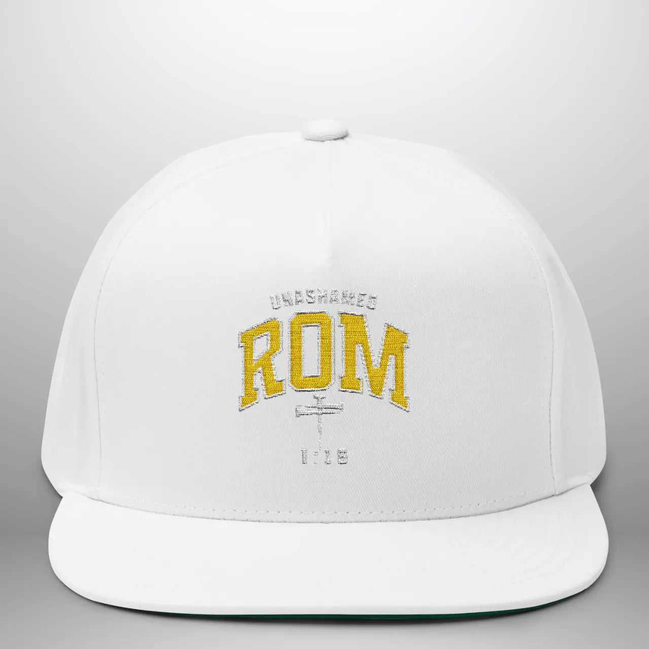 Unashamed Romans 1:16 Flat Bill Cap | Structured Snapback Hat Goshen & Selah Co
