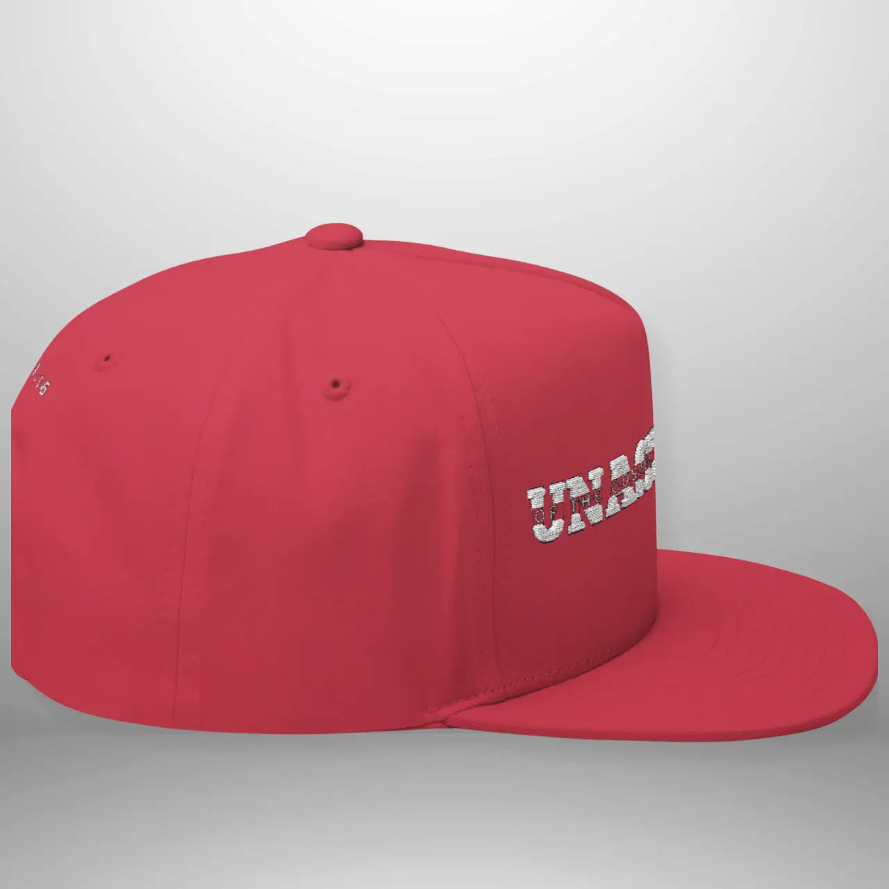 Unashamed of the Gospel of Jesus Christ Flat Bill Cap | Structured Snapback Hat Goshen & Selah Co