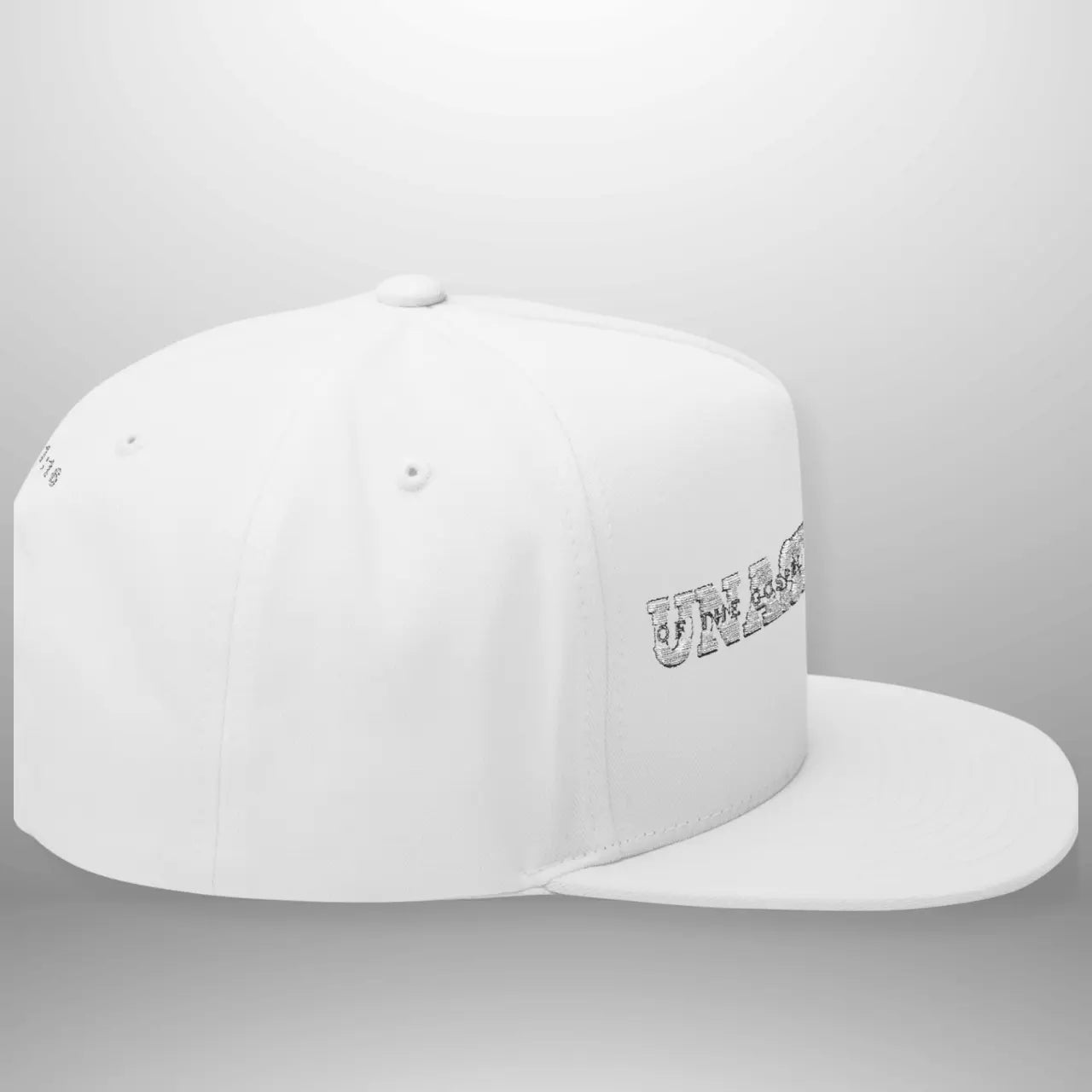 Unashamed of the Gospel of Jesus Christ Flat Bill Cap | Structured Snapback Hat Goshen & Selah Co
