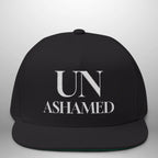 UNASHAMED ROM 1:16 Flat Bill Cap | Structured Five-Panel Hat Goshen & Selah Co