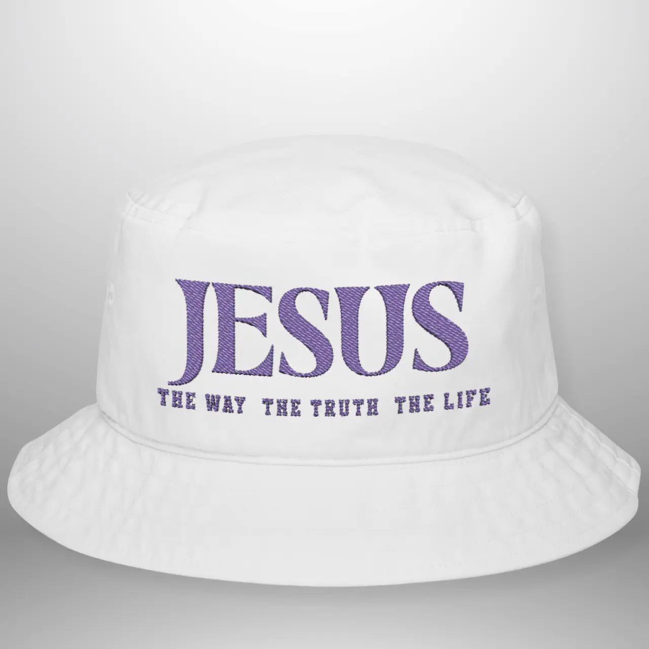 Jesus The Way The Truth The Life Bucket Cap | Cotton Hat Goshen & Selah Co