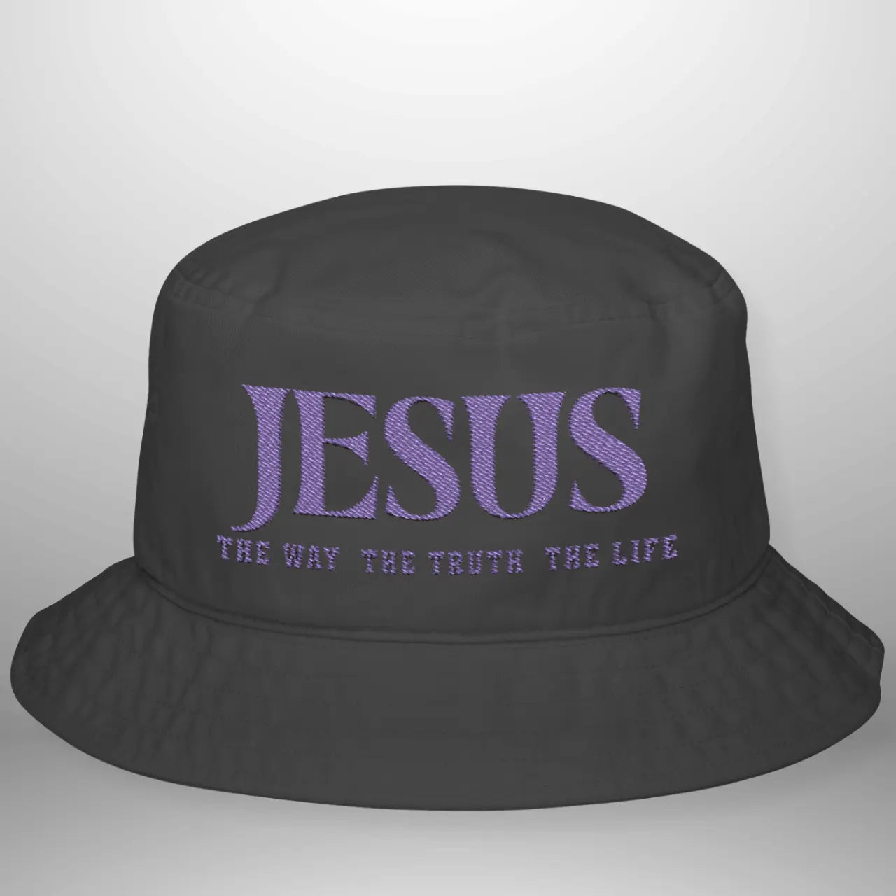 Jesus The Way The Truth The Life Bucket Cap | Cotton Hat Goshen & Selah Co