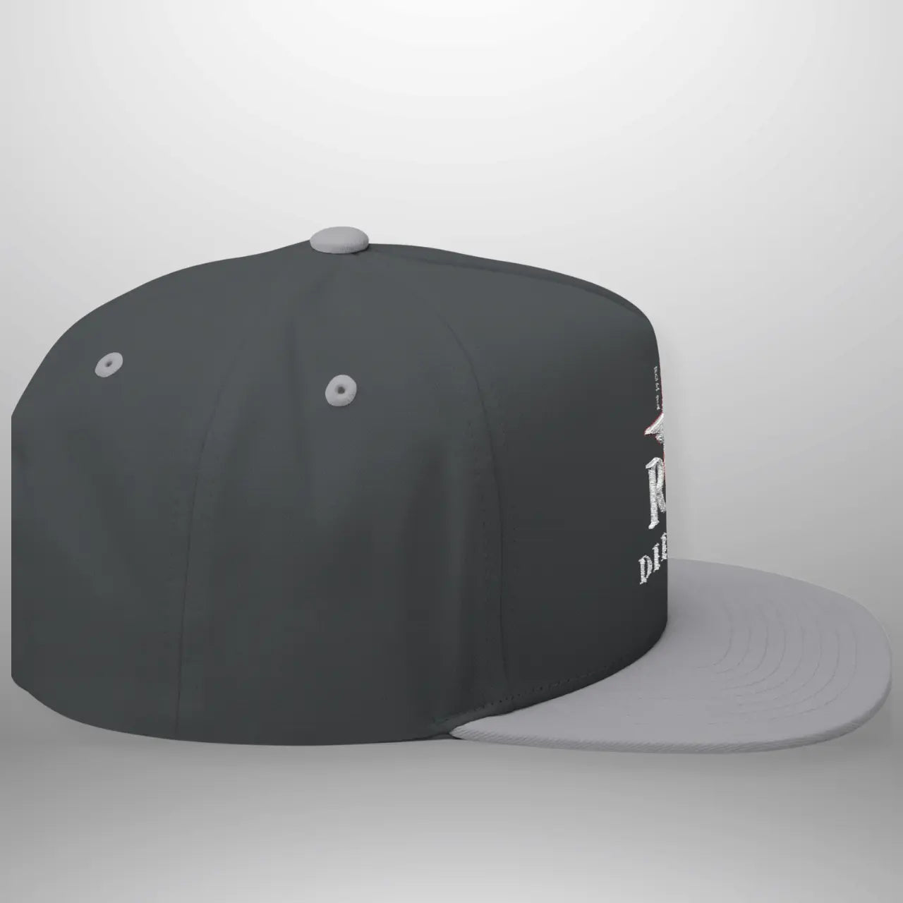 REDEEMED ROM 6:4 Flat Bill Cap | Structured Five-Panel Hat Goshen & Selah Co