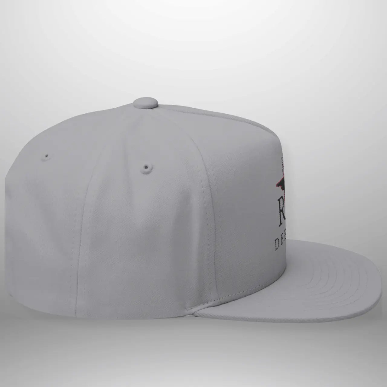 REDEEMED ROM 6:4 Flat Bill Cap | Structured Five-Panel Hat Goshen & Selah Co