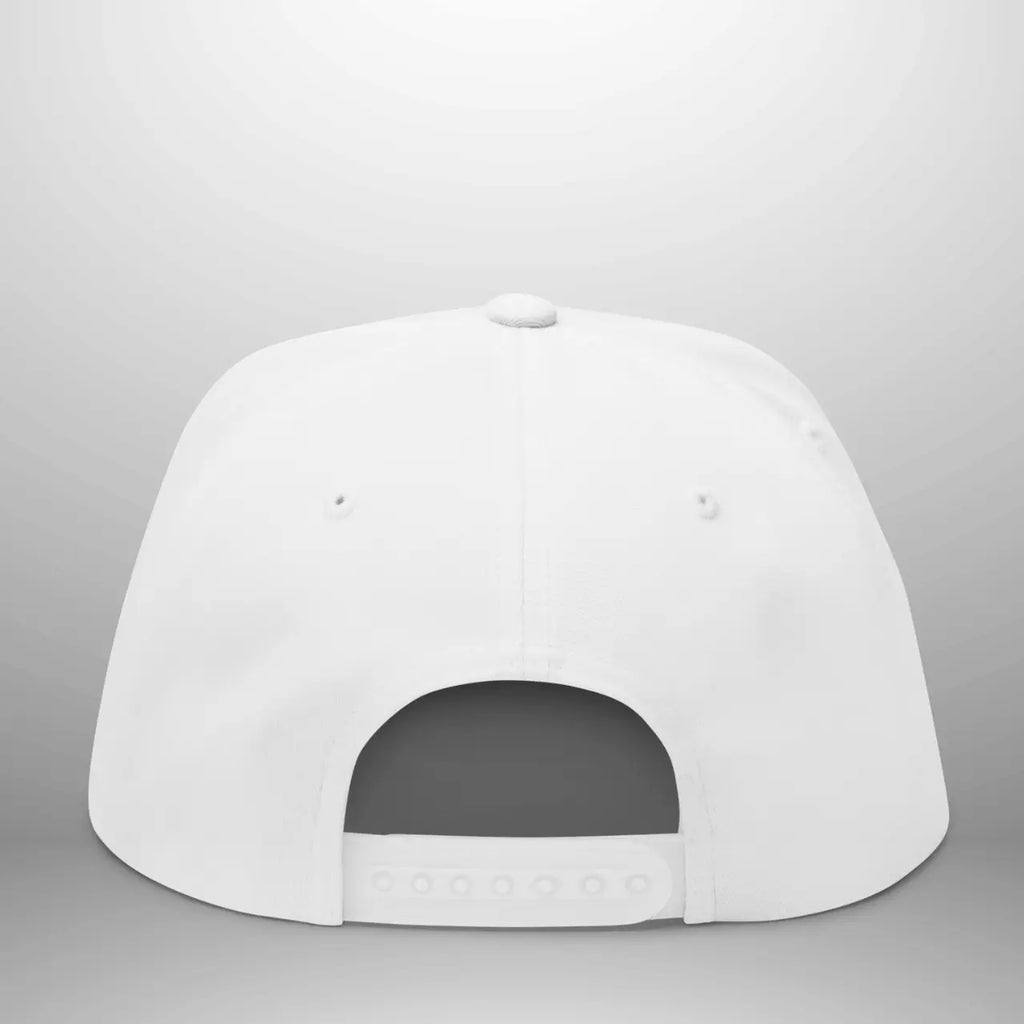 REDEEMED ROM 6:4 Flat Bill Cap | Structured Five-Panel Hat Goshen & Selah Co