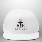 REDEEMED ROM 6:4 Flat Bill Cap | Structured Five-Panel Hat Goshen & Selah Co