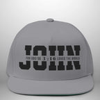 JOHN 3:16 For God So Loved the World Flat Bill Cap | Snapback Hat Goshen & Selah Co