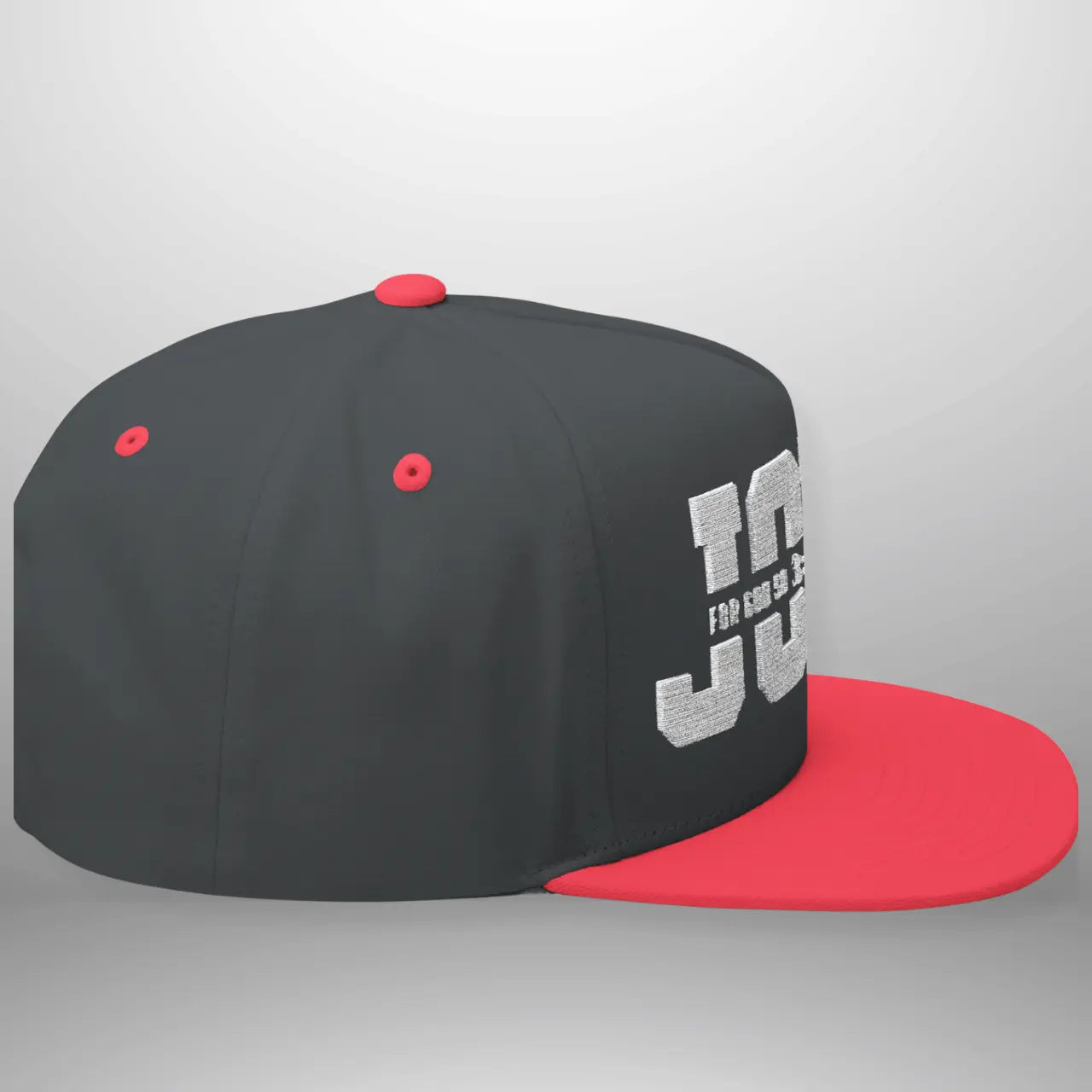JOHN 3:16 For God So Loved the World Flat Bill Cap | Snapback Hat Goshen & Selah Co