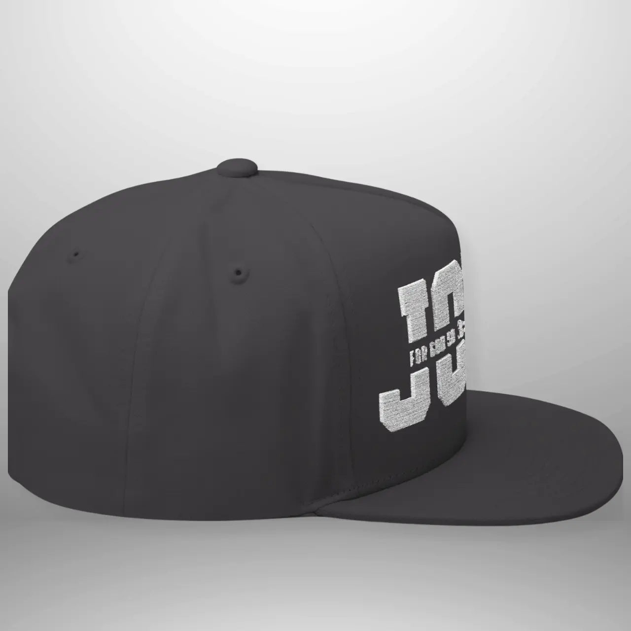 JOHN 3:16 For God So Loved the World Flat Bill Cap | Snapback Hat Goshen & Selah Co