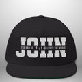 JOHN 3:16 For God So Loved the World Flat Bill Cap | Snapback Hat Goshen & Selah Co