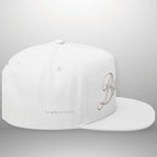 BOOSTED John 6:47 He Who Believes Flat Bill Cap | Faith Snapback Hat Goshen & Selah Co