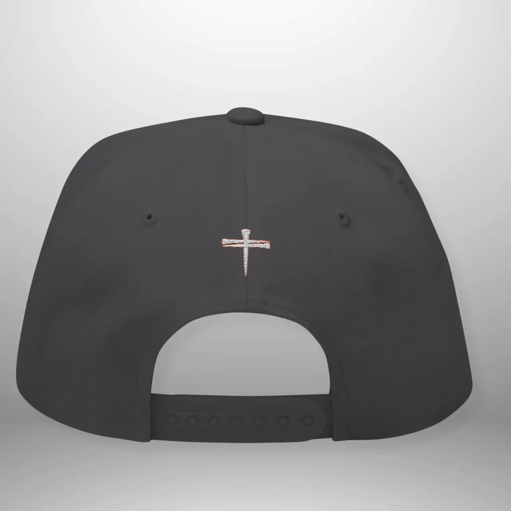 BOOSTED John 6:47 He Who Believes Flat Bill Cap | Faith Snapback Hat Goshen & Selah Co