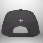 BOOSTED John 6:47 He Who Believes Flat Bill Cap | Faith Snapback Hat Goshen & Selah Co