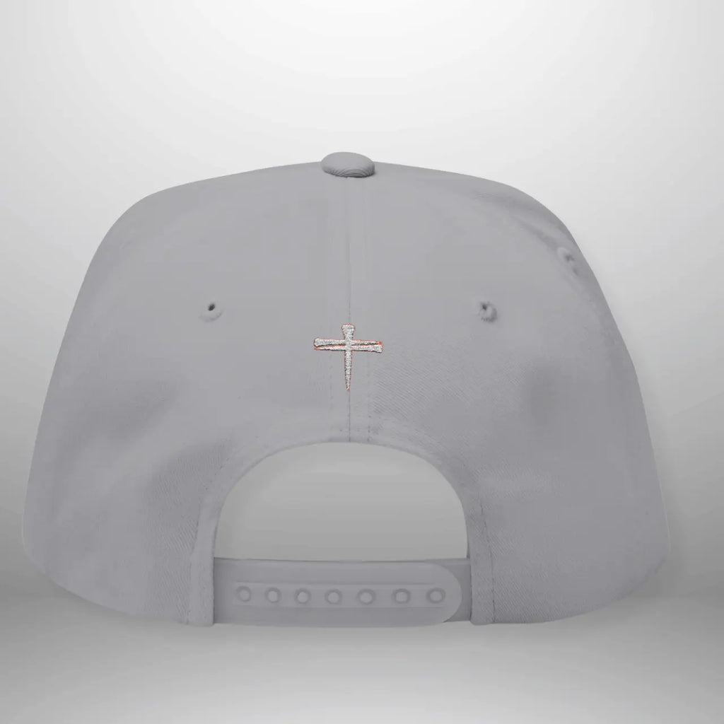 BOOSTED John 6:47 He Who Believes Flat Bill Cap | Faith Snapback Hat Goshen & Selah Co
