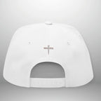 BOOSTED John 6:47 He Who Believes Flat Bill Cap | Faith Snapback Hat Goshen & Selah Co