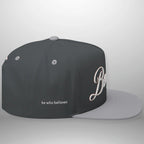 BOOSTED John 6:47 He Who Believes Flat Bill Cap | Faith Snapback Hat Goshen & Selah Co
