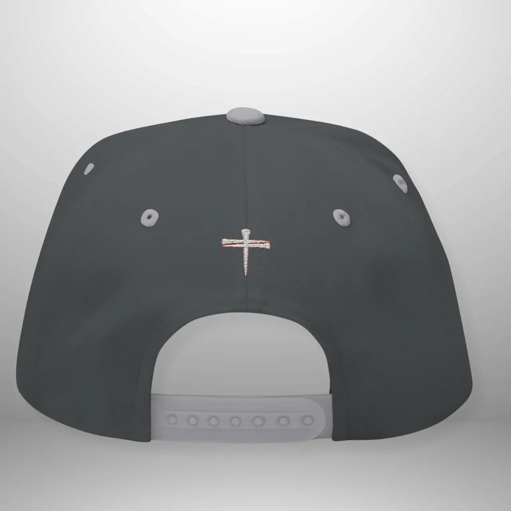 BOOSTED John 6:47 He Who Believes Flat Bill Cap | Faith Snapback Hat Goshen & Selah Co