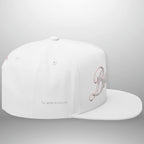 BOOSTED John 6:47 He Who Believes Flat Bill Cap | Faith Snapback Hat Goshen & Selah Co