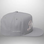 BOOSTED John 6:47 He Who Believes Flat Bill Cap | Faith Snapback Hat Goshen & Selah Co