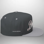 BOOSTED John 6:47 He Who Believes Flat Bill Cap | Faith Snapback Hat Goshen & Selah Co